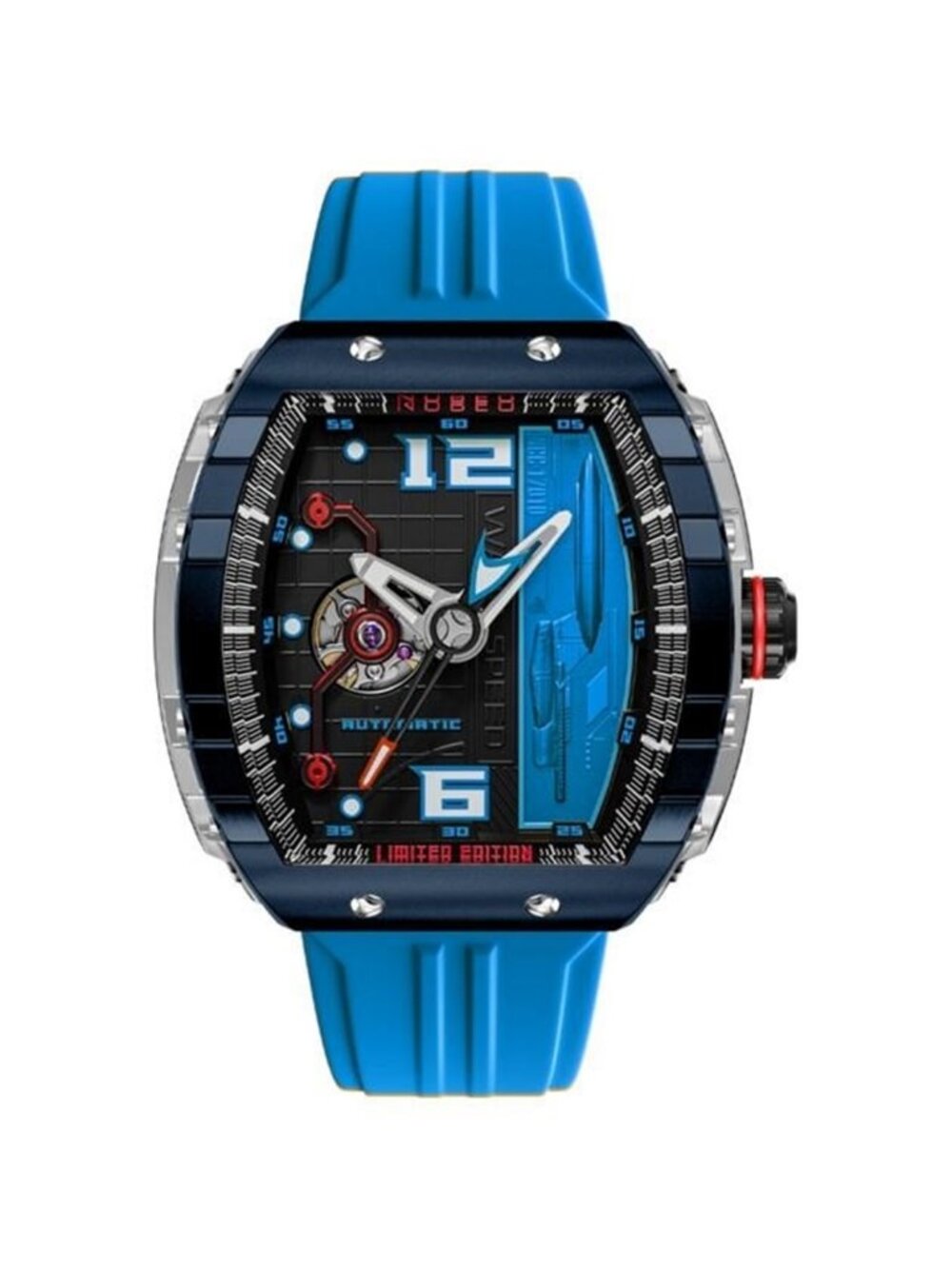 NWT Nubeo Magellan Blue Dial Men's Watch